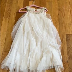 Tahari Size 5 gold dress